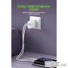 Зарядний пристрій MadeInFuture MFS12 12W 1xUSB-A + 1xUSB-C + cable USB-A to Lightning Whi (MIF82823)