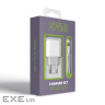 Зарядний пристрій MadeInFuture MFS12 12W 1xUSB-A + 1xUSB-C + cable USB-A to Lightning Whi (MIF82823)