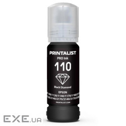 Чорнило Printalist Epson M1100/M1120 70г Black Pigment (PL110BP)