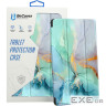 Чехол-книжка BeCover Soft Edge TPU для Xiaomi Redmi Pad SE 8.7 Green Marble (712574)