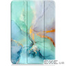 Чехол-книжка BeCover Soft Edge TPU для Xiaomi Redmi Pad SE 8.7 Green Marble (712574)