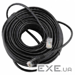 Патч-корд 15 м, UTP, Black, Ritar, литий, RJ45, кат.5е (PCR-CCA/15BK)