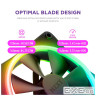 Вентилятор NZXT F140 RGB Duo Black (RF-D14SF-B1)