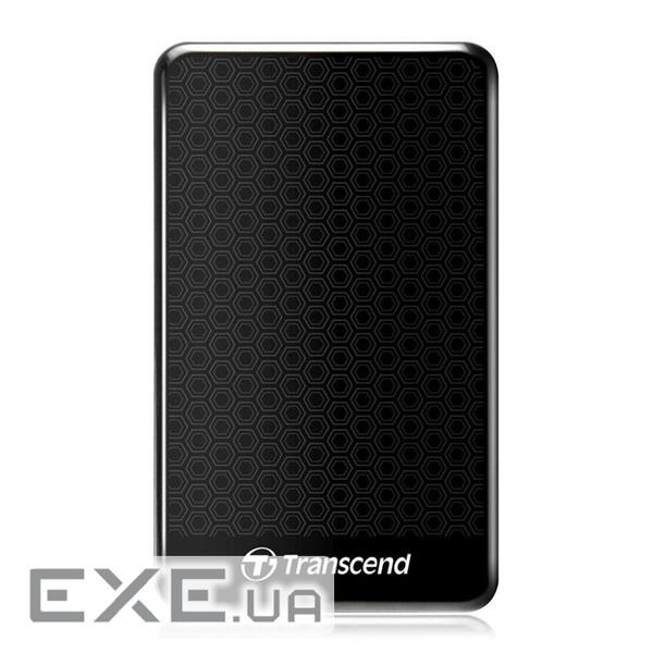 Жорсткий диск зовнішній TRANSCEND StoreJet 25 A3 (2.5 ", 1ТБ, USB 3.0) Чорний (TS1TSJ25A3K)