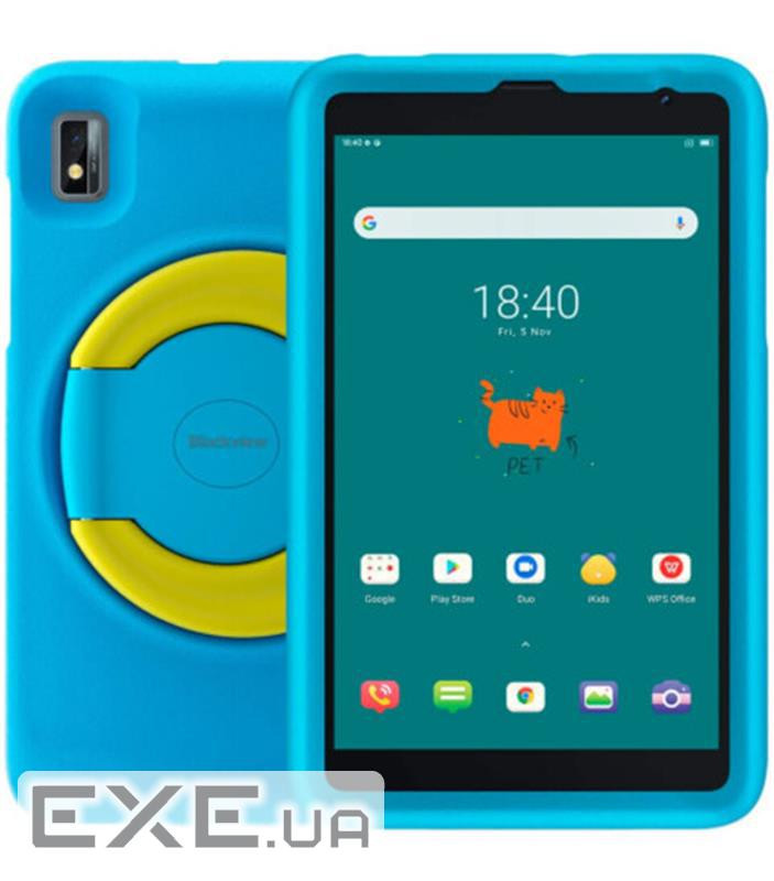Планшет Blackview Tab 6 Kids 3/32GB 4G Blue (6931548308201), 8" (1280x800) IPS / Unisoc Tiger T310 /