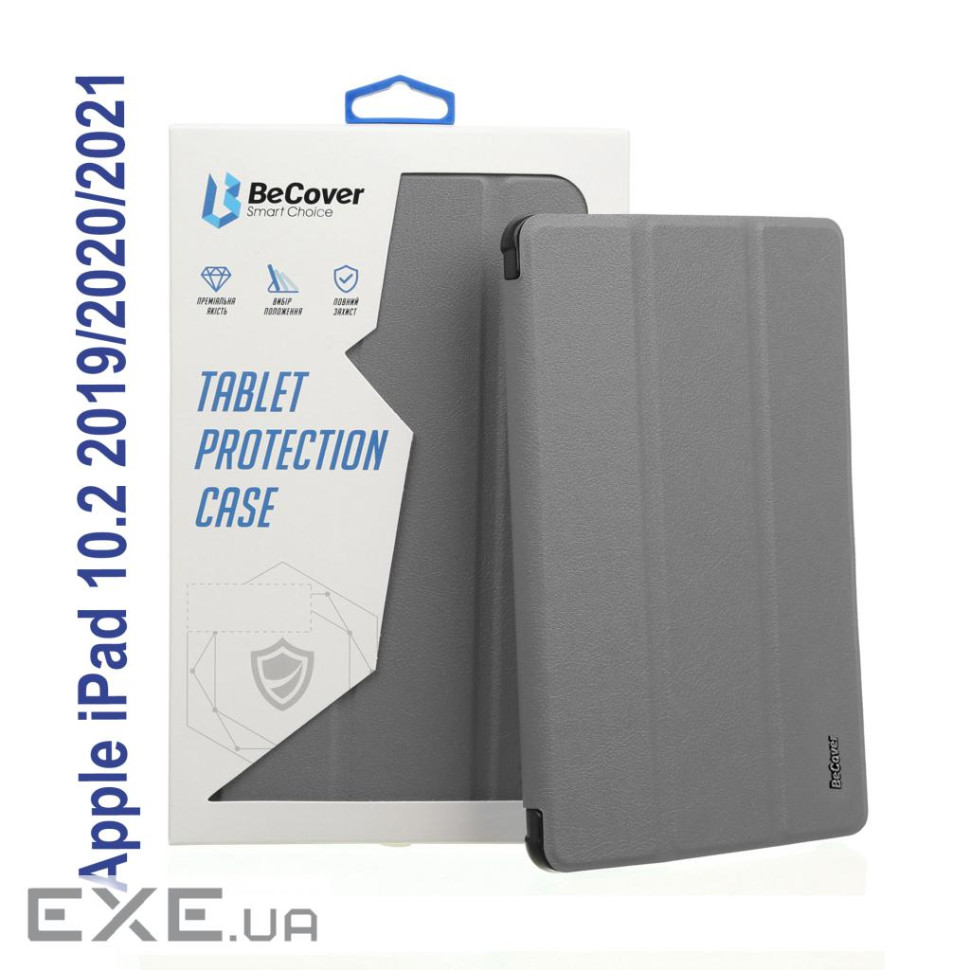 Чохол до планшета BeCover Tri Fold Soft TPU mount Apple Pencil Apple iPad 10.2 2019/2020/20 (706744)