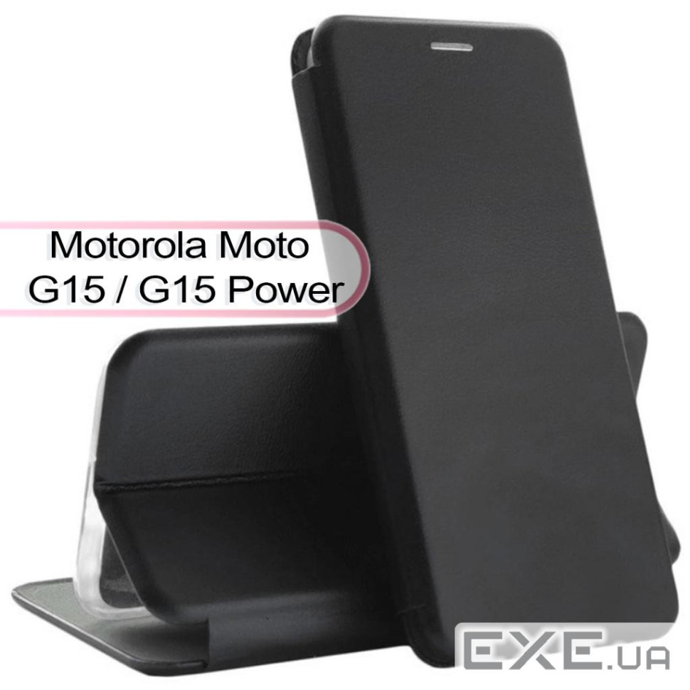 Чохол до мобільного телефона BeCover Exclusive Motorola Moto G15 / G15 Power Black (713513)