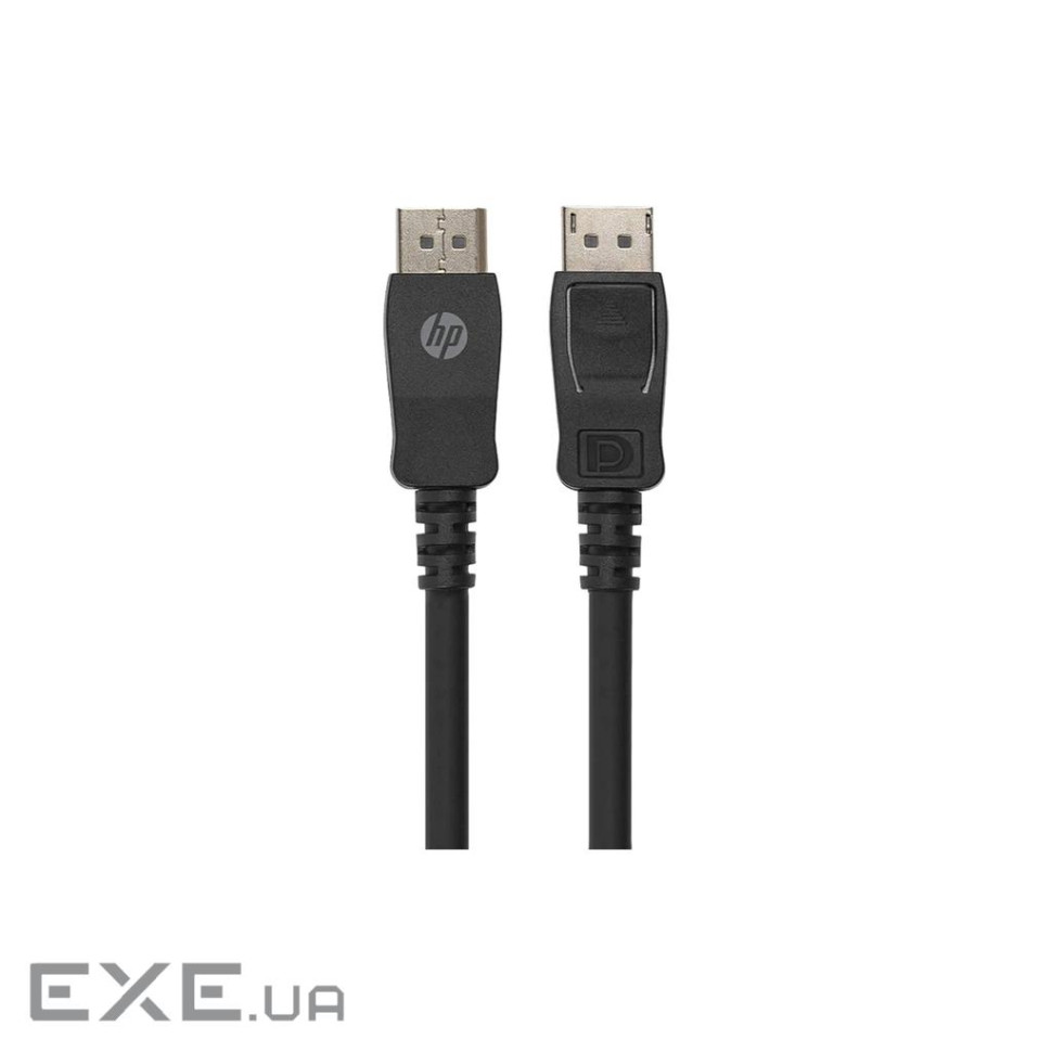 Кабель мультимедійний DisplayPort M to DisplayPort M 1.0m V1.2 4K60Hz black HP (HP_DHC-DP01-1M)