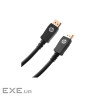Кабель мультимедійний DisplayPort M to DisplayPort M 1.0m V1.2 4K60Hz black HP (HP_DHC-DP01-1M)