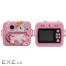 Детская фотокамера моментальной печати Rainbow pink (62568 pink)