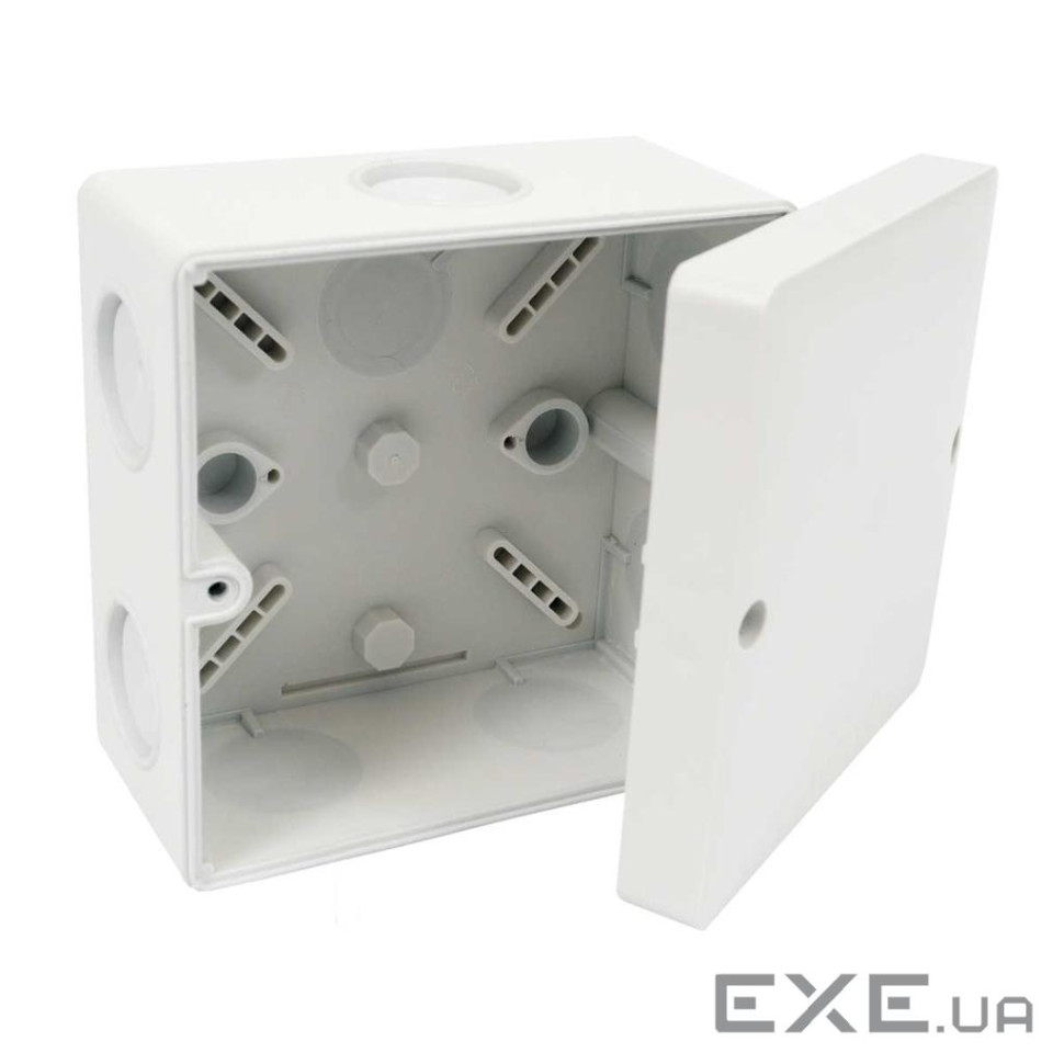 Коробка, IP 66, антивандальна кришка, мембранні входи, для зовнішнього монтажу, розміри (KSK 100_KA) (KSK 100_KA)