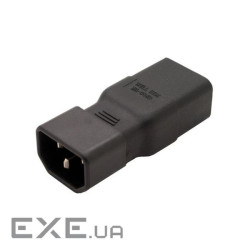 Перехідник живлення Lucom IEC(C14)-(C19) (адаптер ) (62.09.8205-1)