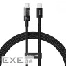 Кабель Baseus Gem Fast-Charging Data Cable Type-C to Type-C 100W 1m black (P10373000111-00)