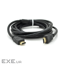 Кабель мультимедійний HDMI M to HDMI M 3.0m V1.4 1080P black Ritar (H (YT-HDMI(M)/(M)V1.4-3.0m(3м))