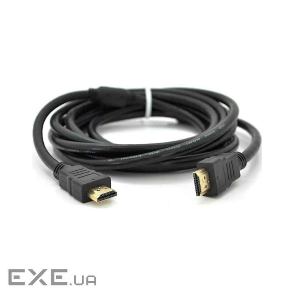 Кабель мультимедійний HDMI M to HDMI M 3.0m V1.4 1080P black Ritar (H (YT-HDMI(M)/(M)V1.4-3.0m(3м))