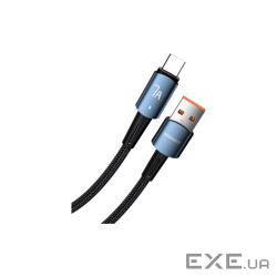 Дата кабель USB 2.0 AM to USB-C 2.0m 100W blue Essager (EXC7A-CGA03-P)