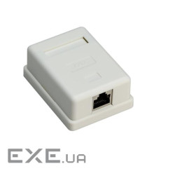 Розетка мережева RJ45 STP6 (розетка),зовнішня LSA ToolFree AWG22-24,білий (62.09.8394-1) (62.09.8394-1)