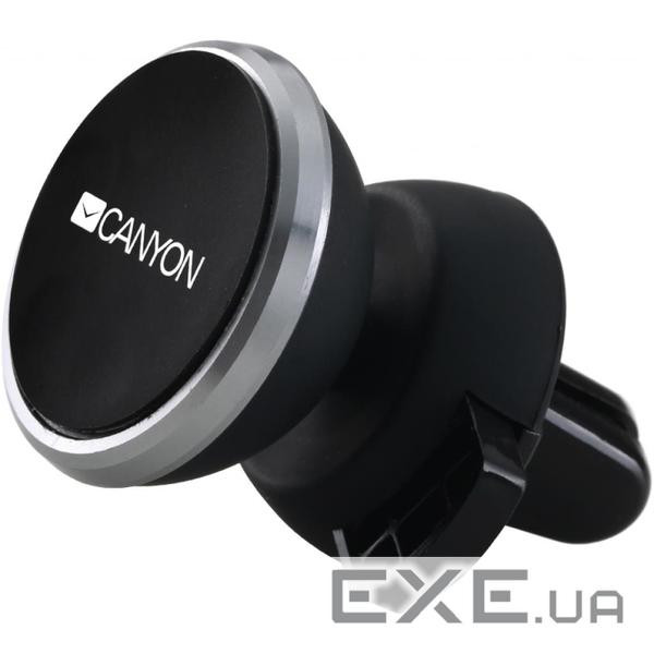 Універсальний автодержатель Canyon Car air vent magnetic phone holder with button (CNE-CCHM4)