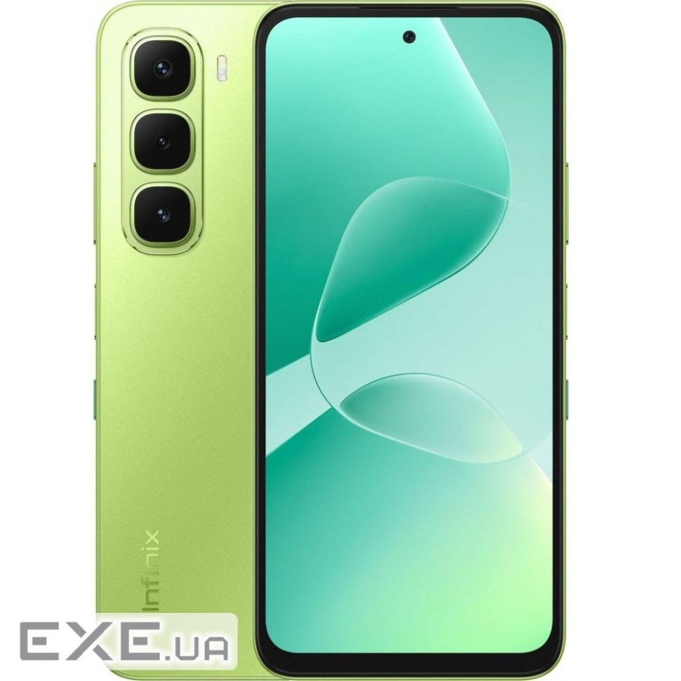 Смартфон Infinix Hot 60i X6728 8/256GB Meadow Green, 6.7" (1600х720) IPS / MediaTek Helio G81 Ultima