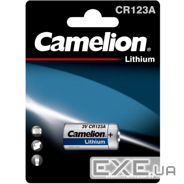 Батарейка Camelion CR 123A Lithium * 1 (CR123A-BP1)
