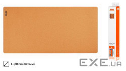 Килимок для миші 2E CORK, L(800x400x2мм), коричневий (2E-PAD-L-CORK) (2E-PAD-L-CORK)