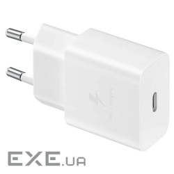 Зарядний пристрій Samsung USB-С 15W White (EP-T1510NWEGEU)