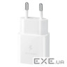 Зарядний пристрій Samsung USB-С 15W White (EP-T1510NWEGEU)