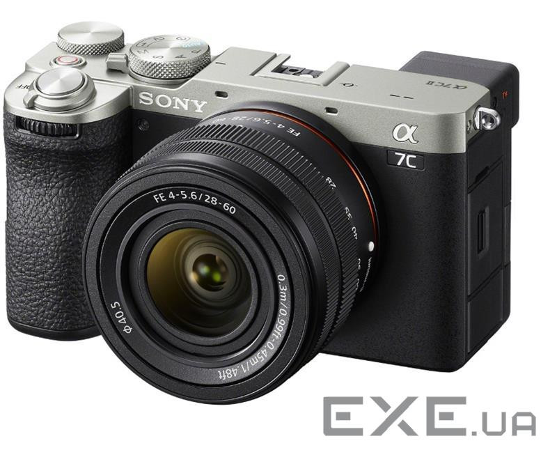Цифр. фотокамера Sony Alpha 7CM2 Kit 28-60mm silver (ILCE7CM2LS.CEC)