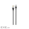 Дата кабель USB 2.0 AM to USB-C 1.0m 2.1A double-side grey XO (NB188-TC-1-GR)