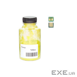 Тонер Canon 067 70г +chip YELLOW MF651Cw/MF655Cdw/MF657Cdw 2.4K AHK (50000412)