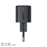 Зарядний пристрій Acefast A117 USB-C PD20W GaN black (6974316284987)