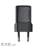 Зарядний пристрій Acefast A117 USB-C PD20W GaN black (6974316284987)