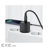 Зарядний пристрій Acefast A117 USB-C PD20W GaN black (6974316284987)