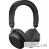 Навушники Jabra Evolve2 75 MS Stereo USB-A + База Black (27599-999-989)