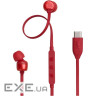 Навушники JBL Tune 310C USB-C Red (JBLT310CRED)