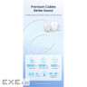 Навушники Vention Echo Lite 3.5mm In-Ear Wired White (GBAWAV)