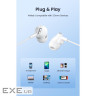Навушники Vention Echo Lite 3.5mm In-Ear Wired White (GBAWAV)
