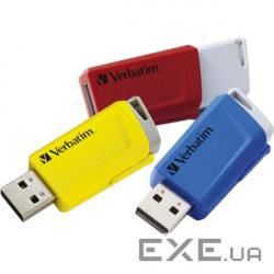 Набір з 3-х флешок VERBATIM Store 'n' Click 16GB (49306)