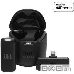 Мікрофон JBL Quantum Stream Wireless (JBLSTRMWLLGHTBLK)