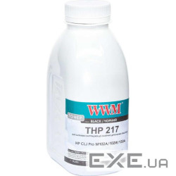 Тонер HP LJ Pro M102A/102W/130A , 55г Black WWM (WWM-CF217-55)