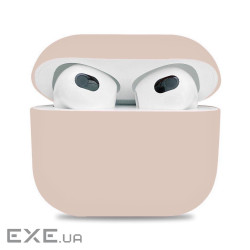 Чохол для навушників Armorstandart Ultrathin Silicone Case для Apple AirPods 3 Pink Sand (ARM60287)