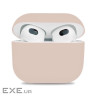 Чохол для навушників Armorstandart Ultrathin Silicone Case для Apple AirPods 3 Pink Sand (ARM60287)