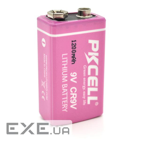 Батарейка літій-оксид-магнієва PKCELL LiMno2, CR9V 1200mAh 3.6V, OEM Q36 / 144 (LiMno2 / CR9V) PKCELL LiMno2, CR9V 1200m