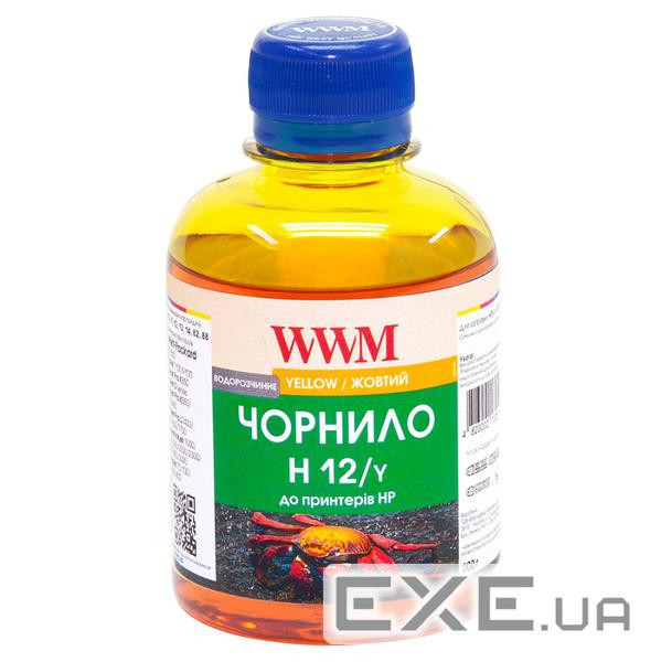 Чорнило WWM HP №10/ 11/12/13/14/82 (Yellow) (H12/Y)