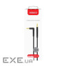 Кабель мультимедійний 3.5mm M to 3.5mm M 1.2m 90 corner Intaleo (1283126559594) (CBFLEXAL1)
