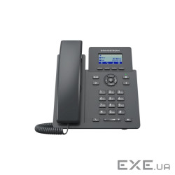 Grandstream GRP2601W, Essential P Phone, 2 SIP accounts, 2 lines, 2x Ethernet 10/100 no PoE, Wi-Fi,