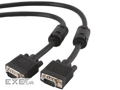 Кабель мультимедійний VGA M to VGA M 3.0m Cablexpert (CC-PPVGA-10-B)