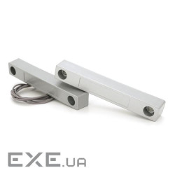 Датчик магнітоконтактний з проводом 30 см MC-58, 106*16*16 мм, алюмінієвий сплав, сірий, під саморіз