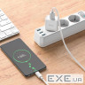 Зарядний пристрій HOCO C106A Leisure USB + cable USB to Micro 5P 10.5W White (6931474783905)