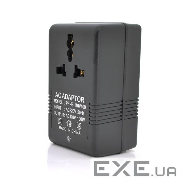 Перетворювач напруги Input 220 V / Output 110V, + універсальна розетка (JSD-220-110-100W) (JSD-220-110-100W)